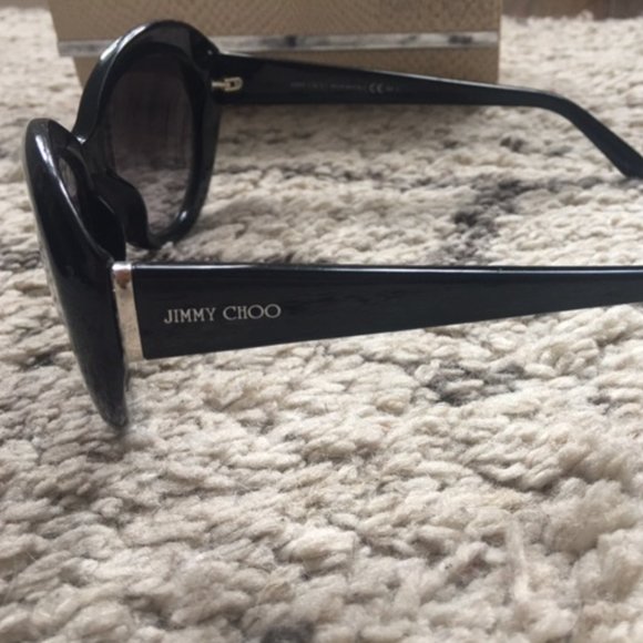 Jimmy Choo Black Valentina/s Sunglasses - Picture 4 of 9